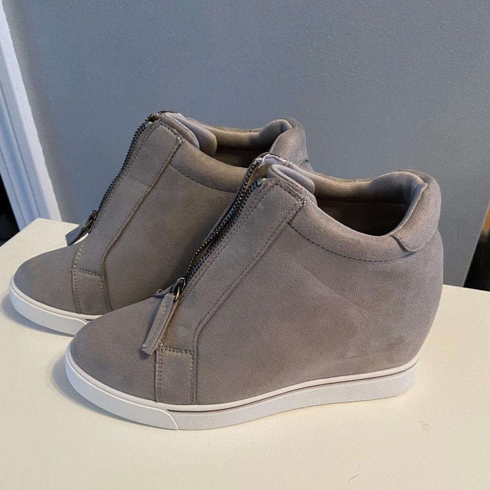 Grey Ankle Boots